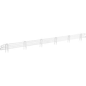 Nexel Stainless Steel Wire Ledge, 72"W x 4"H