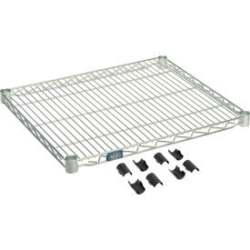 Nexel S2130Z Poly-Z-Brite Wire Shelf 30"W x 21"D