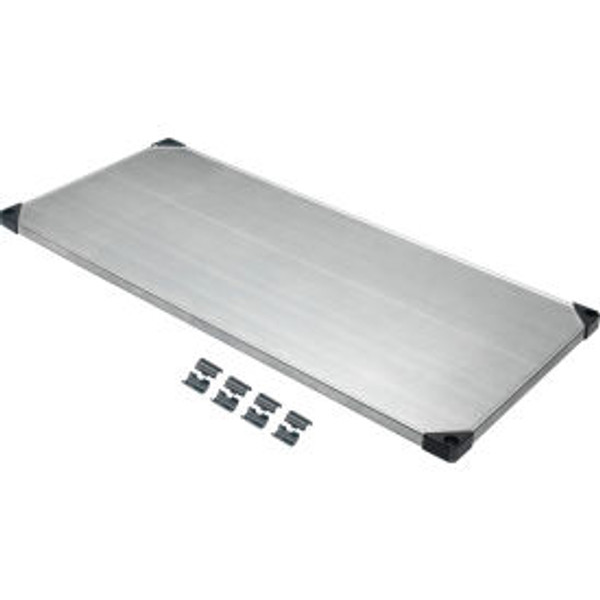 Nexel S2454SZ Solid Galvanized Shelf 54"W x 24"D