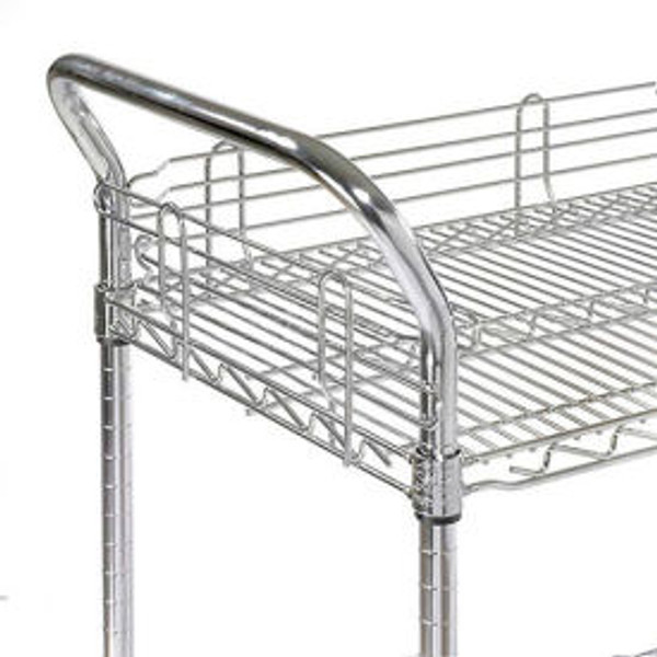 Nexel Nexelate 21"W Assembled Utility Cart Handle