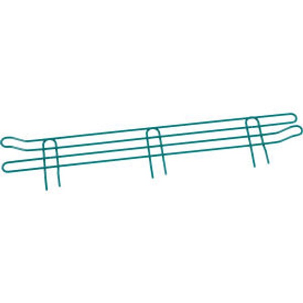 Nexel Poly-Green Wire Ledge, 30"W x 4"H