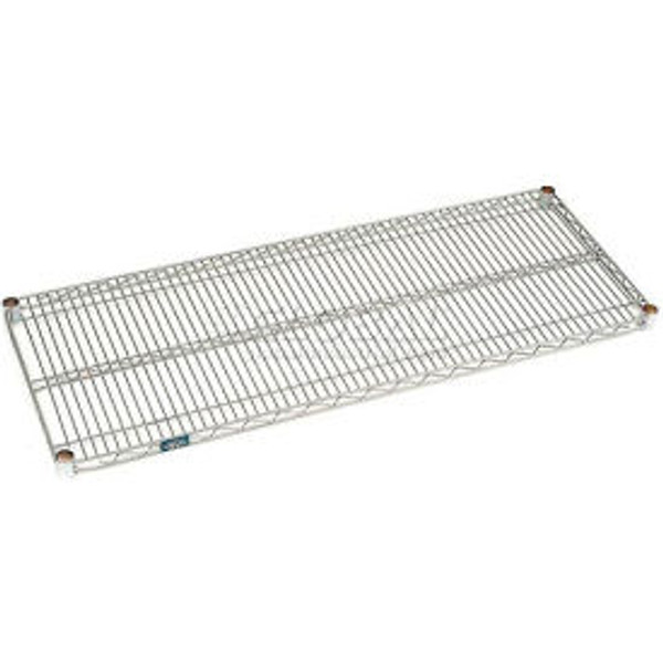 Nexel S1854EP Nexelate Wire Shelf 54"W x 18"D