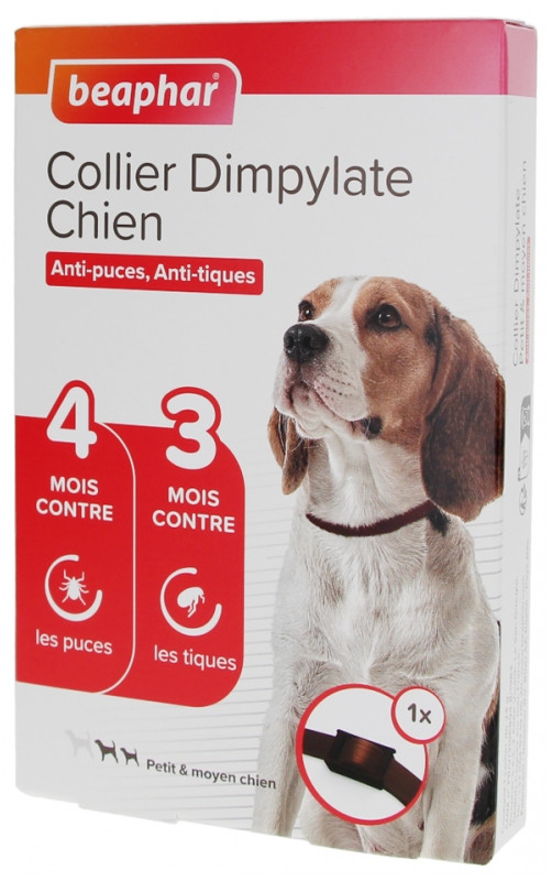 Beaphar Dimpylate Anti-Flea Anti-Tick Collar for Dog Steych