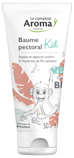 Le Comptoir Aroma Organic Pectoral Balm Kid 50ml Le Comptoir Aroma Organic Pectoral Balm Kid 50ml