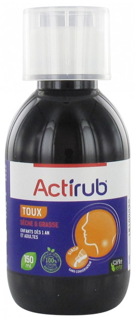 Santé Verte Actirub Dry and Loose Cough 150ml Santé Verte Actirub Dry and Loose Cough 150ml