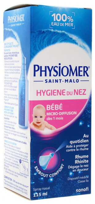 Physiomer Nasal Hygiene Baby Micro-Diffusion 115ml Physiomer Nasal Hygiene Baby Micro-Diffusion 115ml