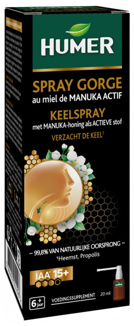 Humer Active Manuka Honey Throat Spray 20 ml Humer Active Manuka Honey Throat Spray 20 ml