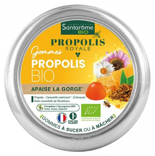 Santarome Propolis Royale Gummies Propolis Organic 45 Gummies Santarome Propolis Royale Gummies Propolis Organic 45 Gummies