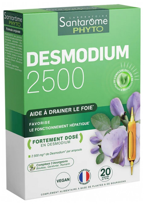 Santarome Phyto Desmodium 2500 20 Phials Santarome Phyto Desmodium 2500 20 Phials