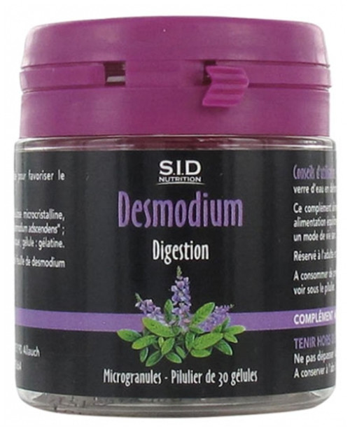 S.I.D Nutrition Digestion Desmodium 30 Capsules