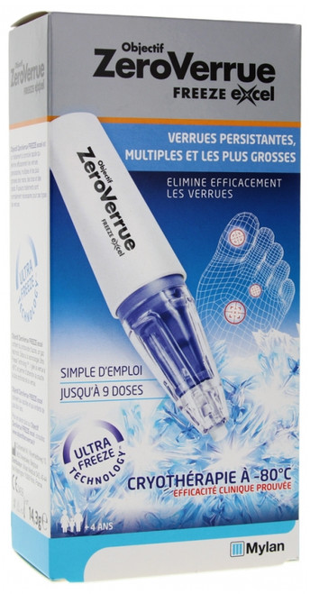 Mylan Objectif ZeroVerrue Freeze Excel 14,3g