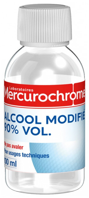 Mercurochrome Modified Alcohol 90% Vol 100ml Mercurochrome Modified Alcohol 90% Vol 100ml