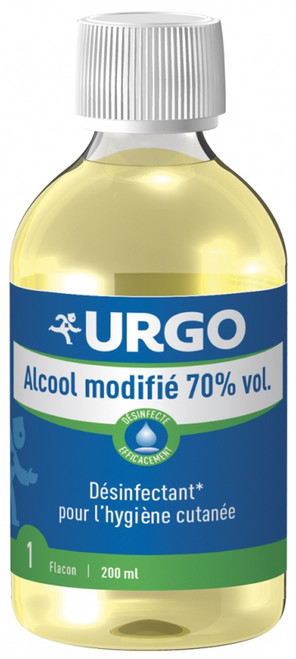 Urgo First Aid Modified Alcohol 70% Vol. 200ml Urgo First Aid Modified Alcohol 70% Vol. 200ml