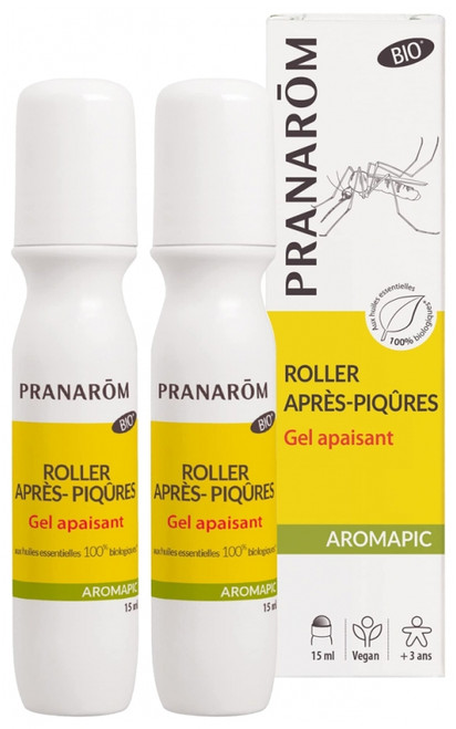 Pranarôm Aromapic Roller After-Stings Soothing Gel Organic 2 x 15ml Pranarôm Aromapic Roller After-Stings Soothing Gel Organic 2 x 15ml
