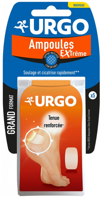 Urgo Blisters Extreme 5 Large Size Dressings Urgo Blisters Extreme 5 Large Size Dressings