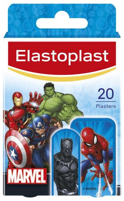Elastoplast Marvel 20 Kids Dressings Elastoplast Marvel 20 Kids Dressings