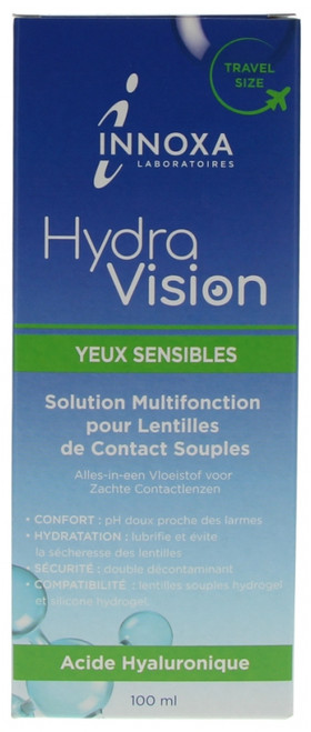 Laboratoire Innoxa Multifunction Solution for Soft Contact Lenses 100ml Laboratoire Innoxa Multifunction Solution for Soft Contact Lenses 100ml