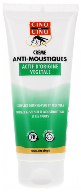 Cinq sur Cinq Natura Anti-Mosquitoes Cream Sensitive Skins 100ml Cinq sur Cinq Natura Anti-Mosquitoes Cream Sensitive Skins 100ml