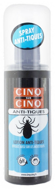 Cinq sur Cinq Anti-Ticks Lotion Anti-Ticks 100ml Cinq sur Cinq Anti-Ticks Lotion Anti-Ticks 100ml