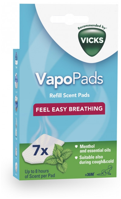 Vicks VapoPads 7 Menthol Scented Refills Vicks VapoPads 7 Menthol Scented Refills