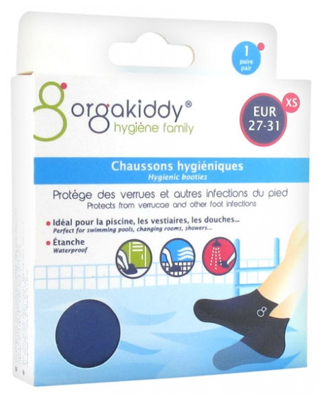 Orgakiddy Hygienic Booties 1 Pair - Size: XS
