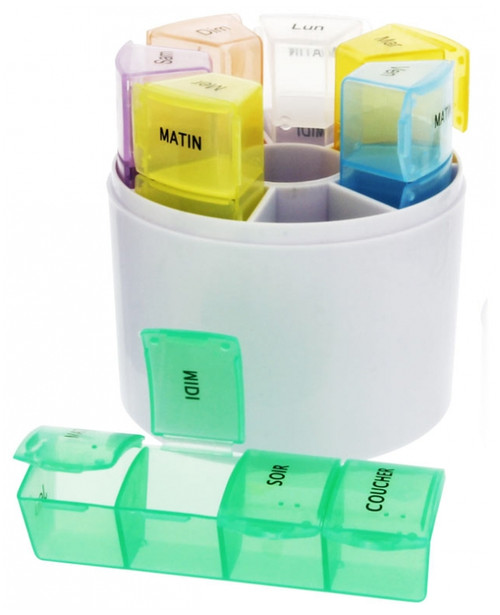 Estipharm Round 7 Days Pill Organizer
