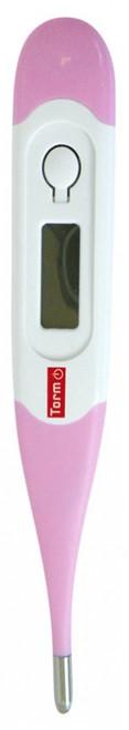 Torm Electronic Medical Thermometer with Flexible Sonde - Colour: Pink Torm Electronic Medical Thermometer with Flexible Sonde - Colour: Pink