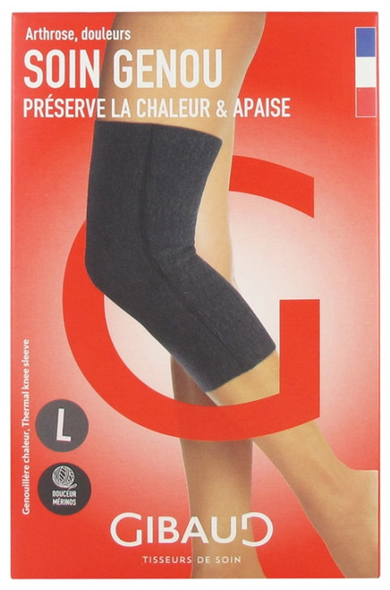 Gibaud Soin Genou Heat Knee Pad - Size: Size L Gibaud Soin Genou Heat Knee Pad - Size: Size L