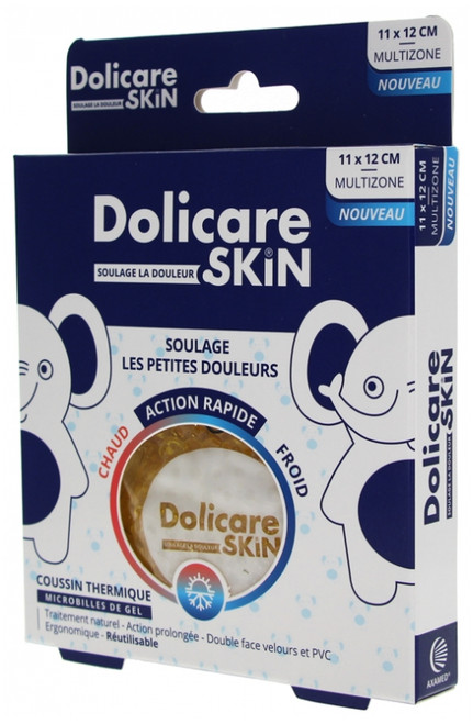 Dolicare Skin Children's Thermal Pillow - Colour: Yellow Dolicare Skin Children's Thermal Pillow - Colour: Yellow