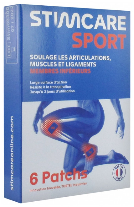 Stimcare Sport Lower Member Patches 6 Patches Stimcare Sport Lower Member Patches 6 Patches