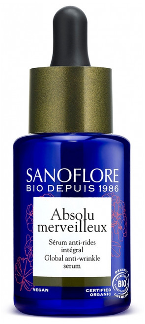 Sanoflore Absolu Merveilleux Global Anti-Wrinkle Serum Organic 30ml Sanoflore Absolu Merveilleux Global Anti-Wrinkle Serum Organic 30ml