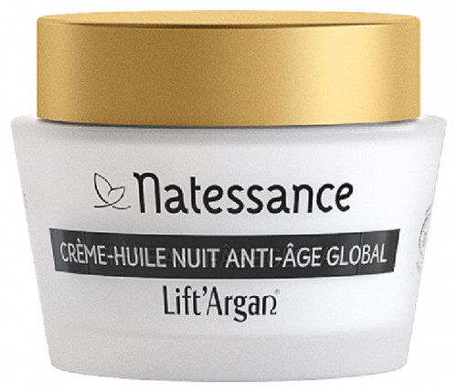 Natessance Lift'Argan Organic Global Anti-Aging Night Oil Cream 50ml Natessance Lift'Argan Organic Global Anti-Aging Night Oil Cream 50ml