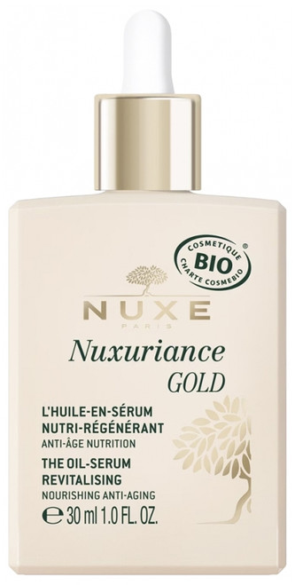 Nuxe Nuxuriance Gold The Oil-Serum Revitalising Organic 30ml Nuxe Nuxuriance Gold The Oil-Serum Revitalising Organic 30ml