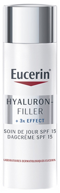 Eucerin Hyaluron-Filler + 3x Effect Day Care SPF15 Normal to Combination Skin 50ml Eucerin Hyaluron-Filler + 3x Effect Day Care SPF15 Normal to Combination Skin 50ml
