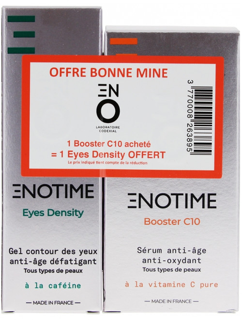 Codexial Enotime Booster C10 15ml + Codexial Enotime Eyes Density 15ml Free Codexial Enotime Booster C10 15ml + Codexial Enotime Eyes Density 15ml Free