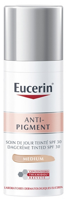 Eucerin Anti-Pigment Tinted Day Care SPF30 50ml - Colour: Medium Eucerin Anti-Pigment Tinted Day Care SPF30 50ml - Colour: Medium