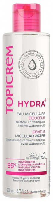 Topicrem HYDRA+ Gentle Micellar Water 200ml