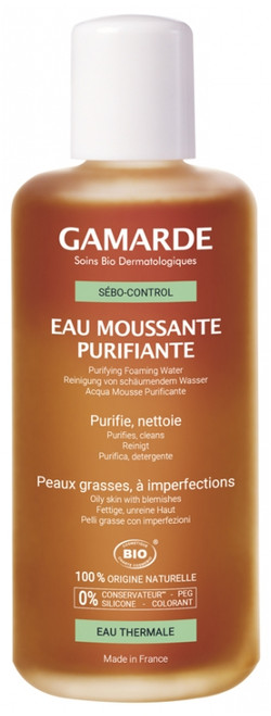 Gamarde Organic Sebo-Control Purifying Foaming Water 200ml