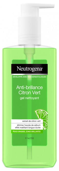 Neutrogena Anti-Shine Cleansing Gel Lime 200ml Neutrogena Anti-Shine Cleansing Gel Lime 200ml