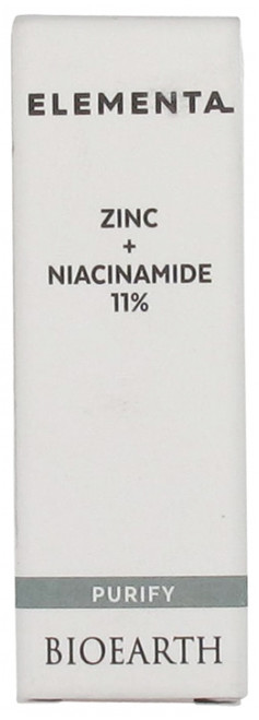 Bioearth Elementa Purify Solution Zinc + Niacinamide 11% 15ml