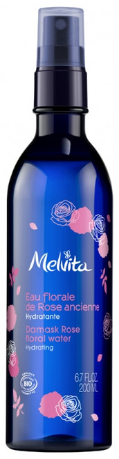 Melvita Organic Damask Rose Floral Water Spray 200ml Melvita Organic Damask Rose Floral Water Spray 200ml