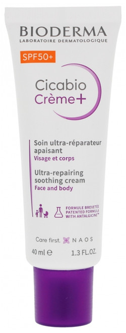 Bioderma Cicabio Cream+ SPF50+ 40 ml