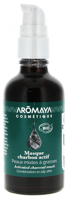 Aromaya Cosmétique Organic Charcoal Mask 50ml