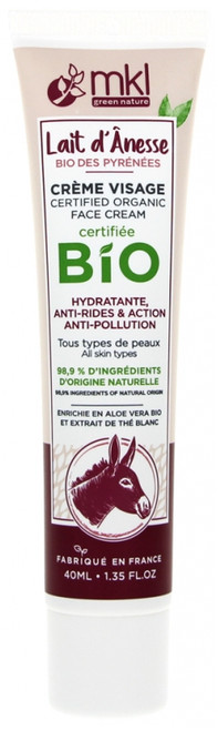 MKL Green Nature Organic Donkey Milk from Gers Face Cream 40ml