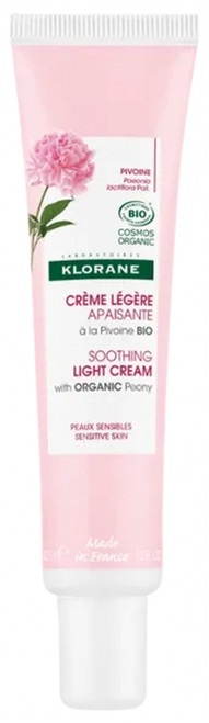 Klorane Soothing Light Cream with Organic Peony 40ml Klorane Soothing Light Cream with Organic Peony 40ml