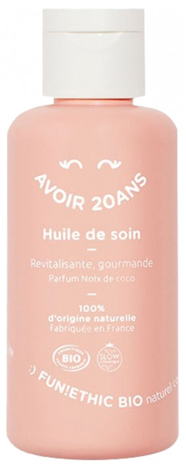 FUN!ETHIC Avoir 20 ans Organic Skin Care Oil 100 ml
