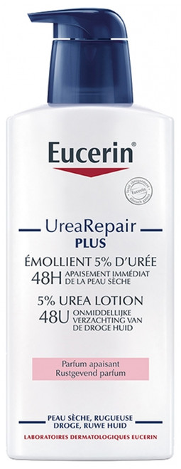 Eucerin UreaRepair PLUS Emollient 5% Urea Soothing Fragrance 400ml Eucerin UreaRepair PLUS Emollient 5% Urea Soothing Fragrance 400ml