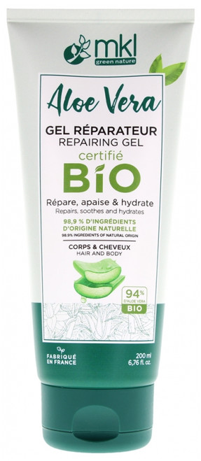 MKL Green Nature Aloe Vera Restorative Body & Hair Gel Organic 200ml MKL Green Nature Aloe Vera Restorative Body & Hair Gel Organic 200ml