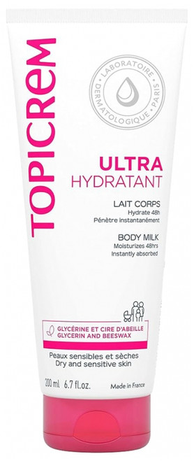 Topicrem Ultra-Moisturizing Body Milk 200ml Topicrem Ultra-Moisturizing Body Milk 200ml