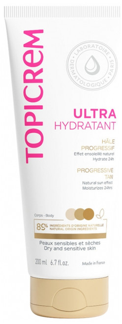Topicrem Ultra-Moisturizing Progressive Tan 200ml Topicrem Ultra-Moisturizing Progressive Tan 200ml